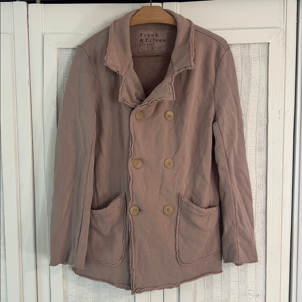 Frank & Eileen BELFAST Sweatshirt Peacoat Sz S new - Picture 2 of 6